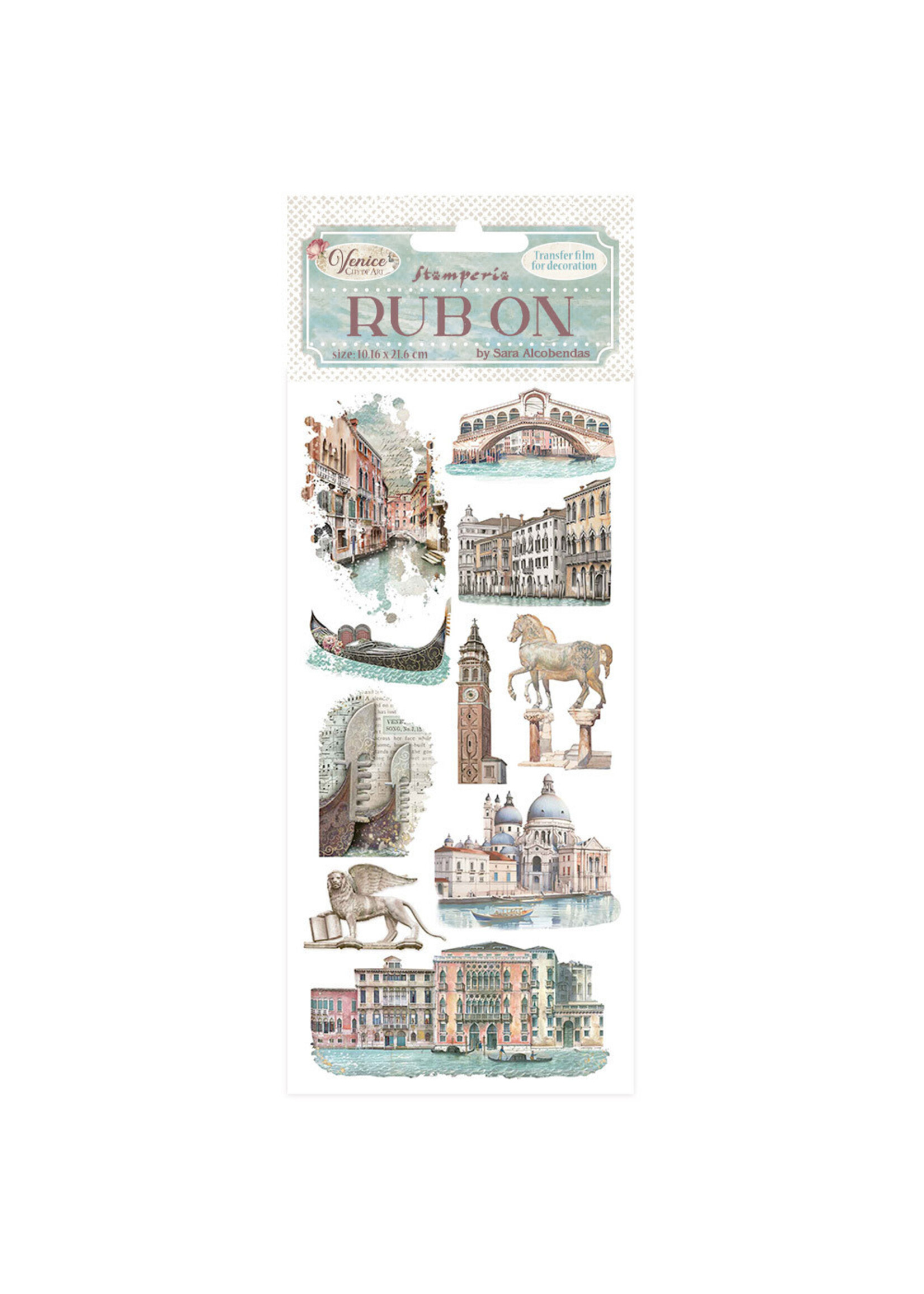 Stamperia Stamperia Rub-on, Venice City of Art - Monuments