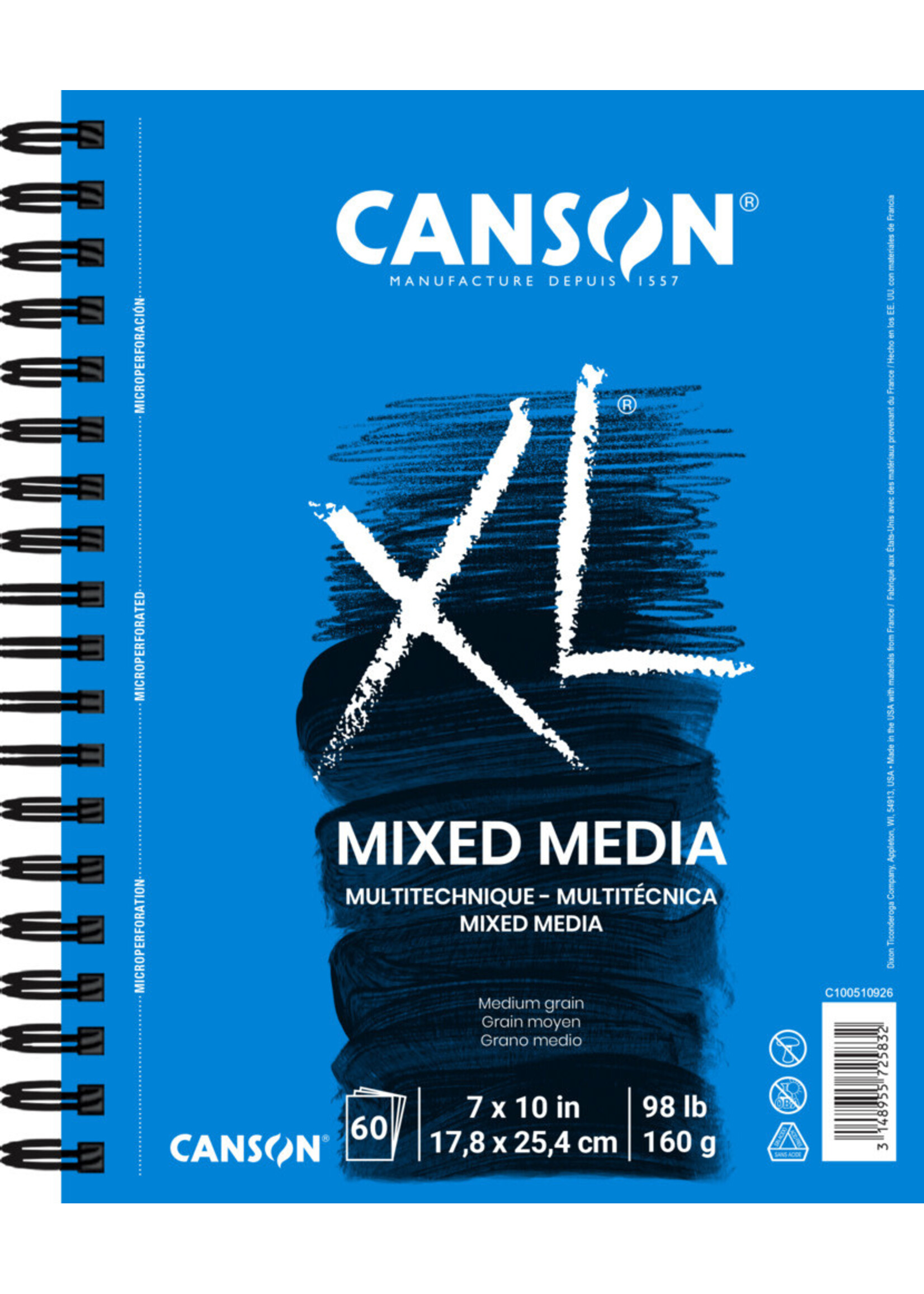 XL Mix Media Pad, 7" x 10"