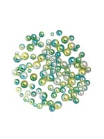Buttons Galore Pearlz Embellishment Pack 15 g, Tahitian