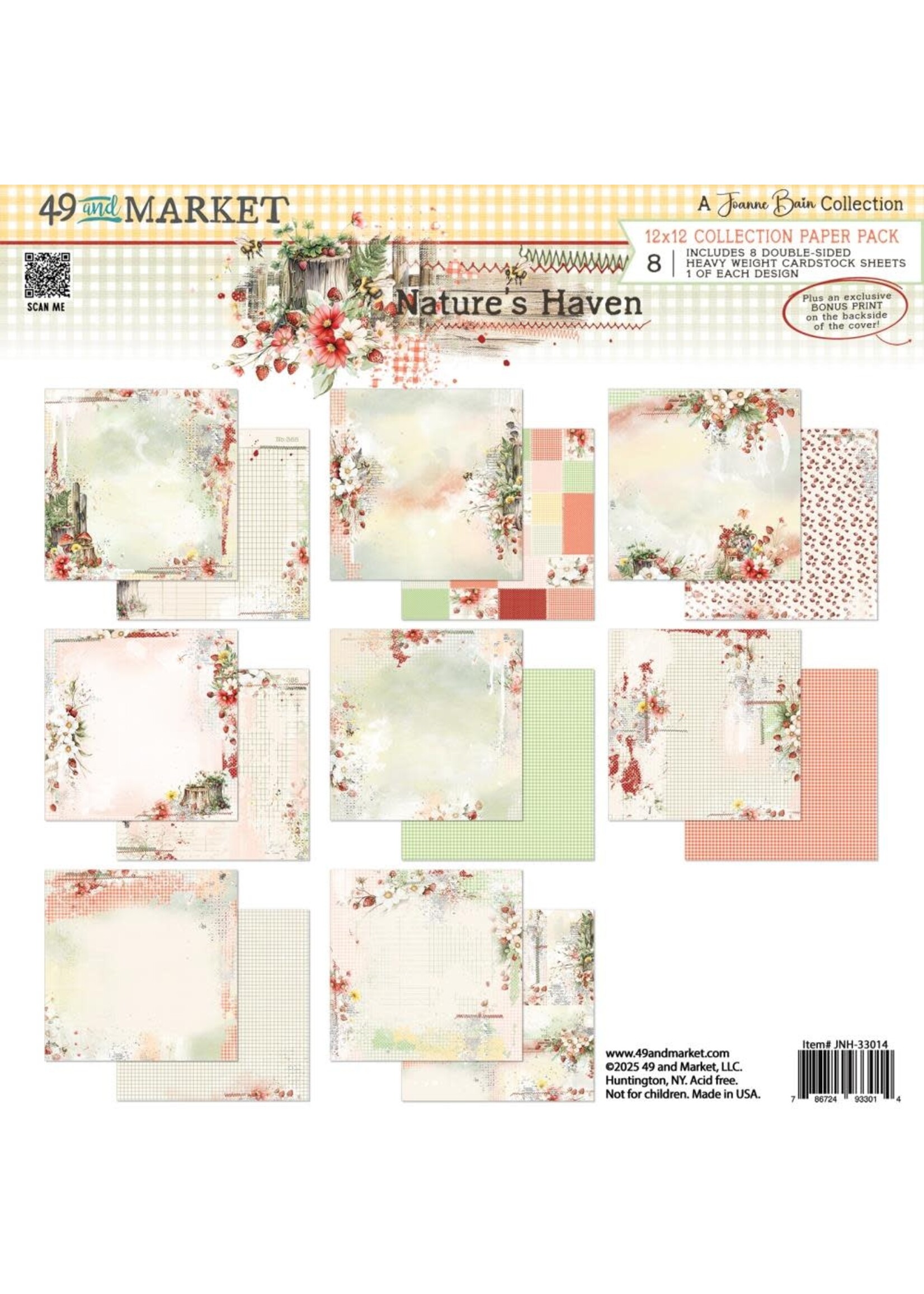 49 & Market 49 and Market 12x12 Collection Pack, Nature's Haven