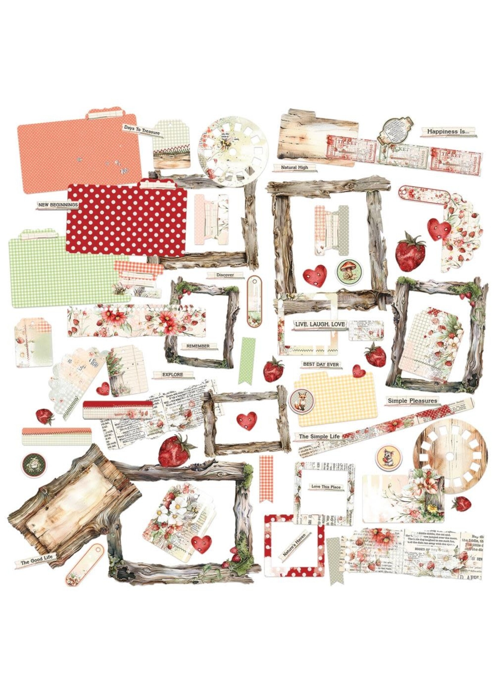 49 & Market Die-Cut Elements, Nature's Haven