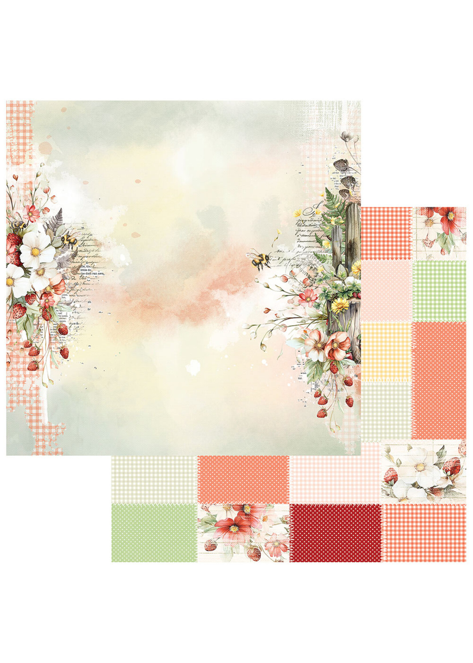 49 & Market 49 and Market 12x12 Nature's Haven, Busy Bee