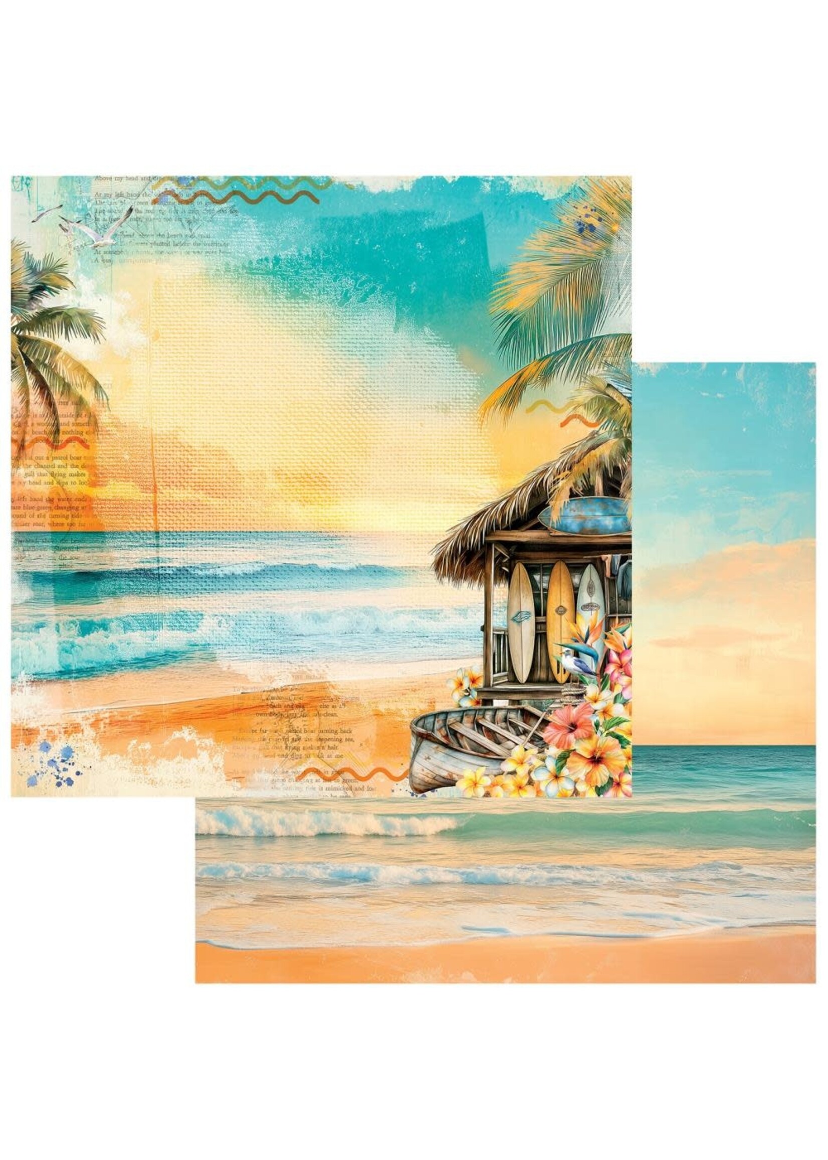 49 & Market 49 and Market 12x12 Beach Vibes, Tides