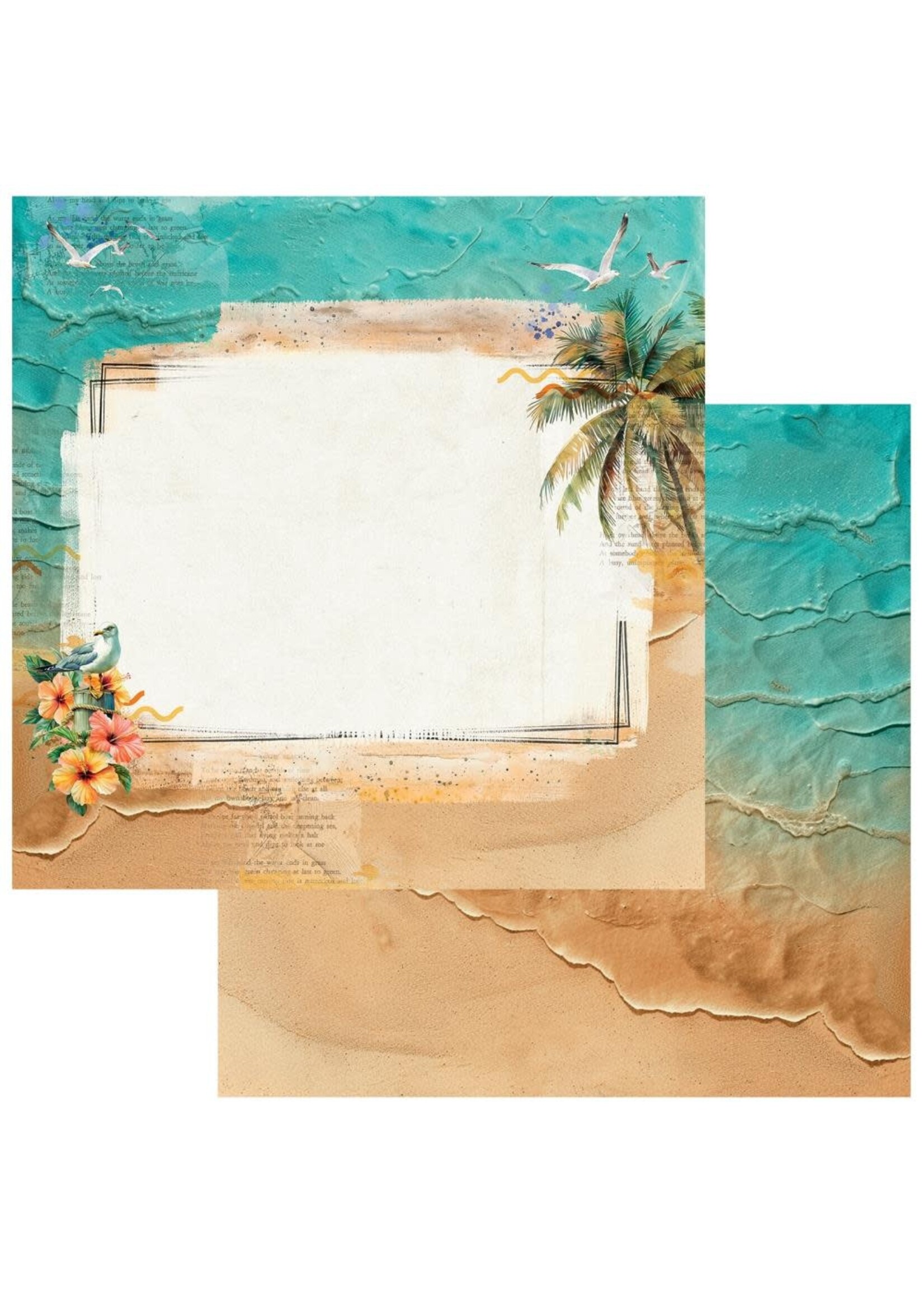 49 & Market 12x12 Beach Vibes,  Breeze