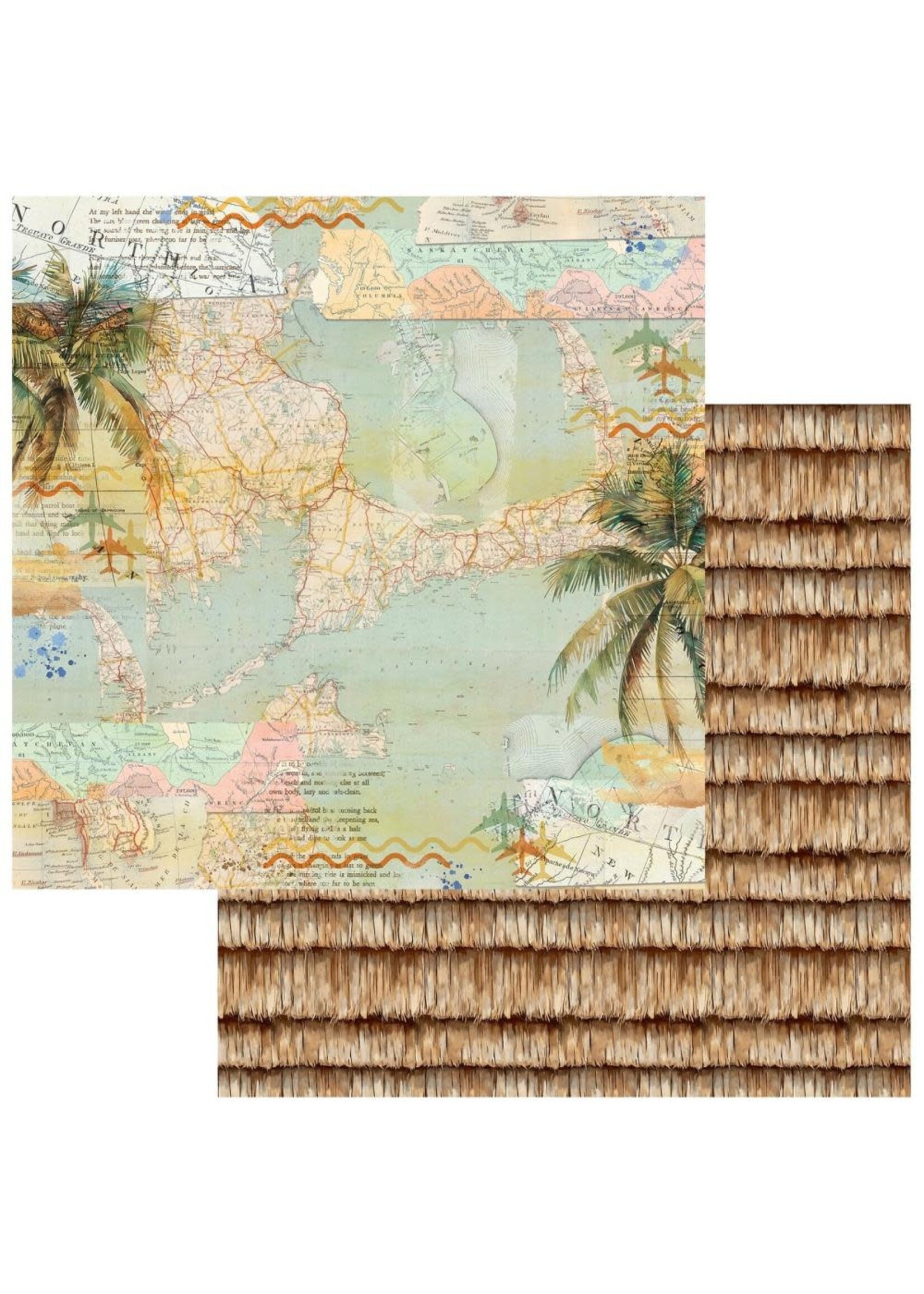 49 & Market 49 and Market 12x12 Beach Vibes, Saltwater