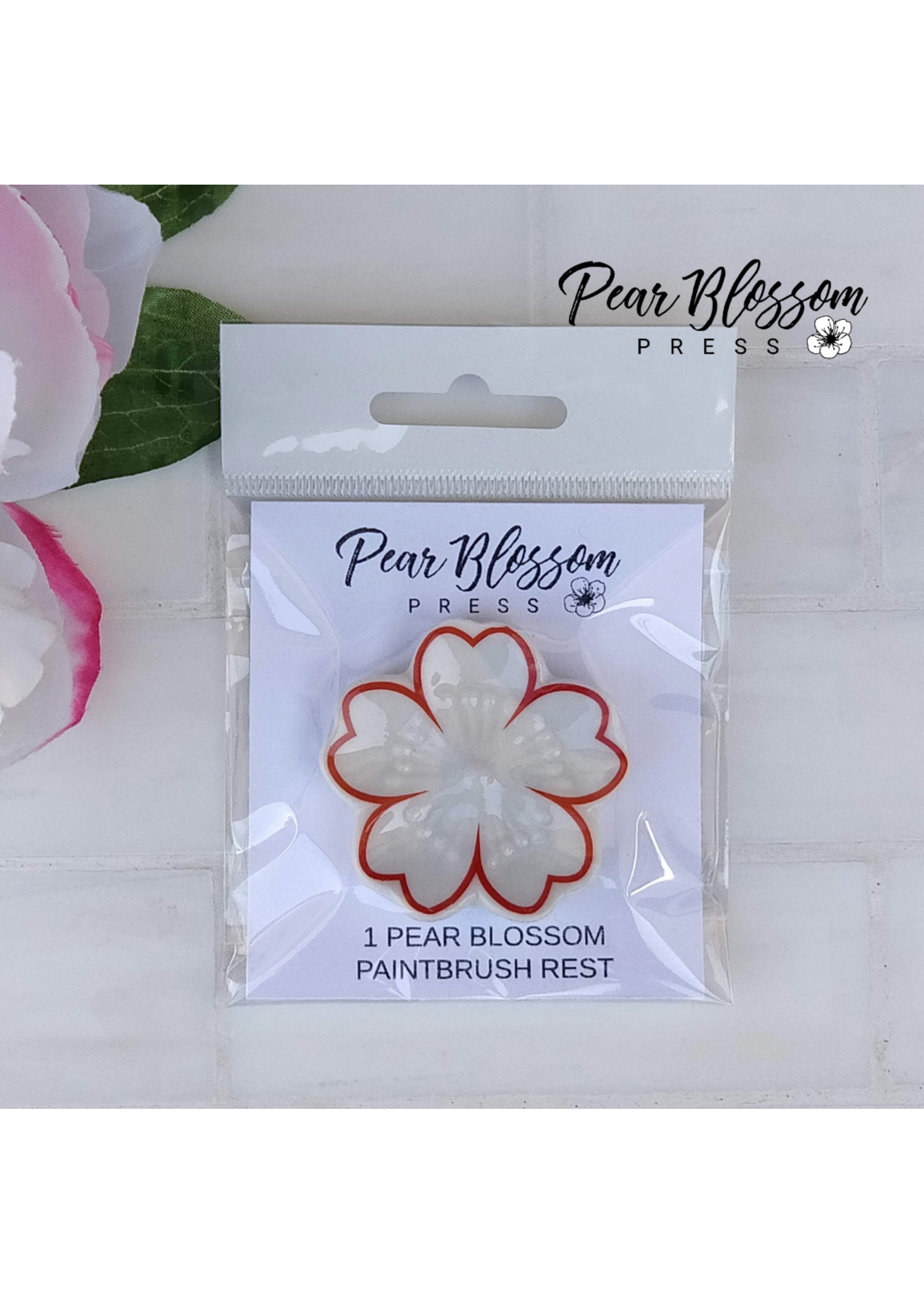 Pear Blossom Pear Blossom Paintbrush Rest