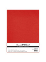 Spellbinders ColorWheel 8.5x11 Cardstock, Christmas Assortment (10)