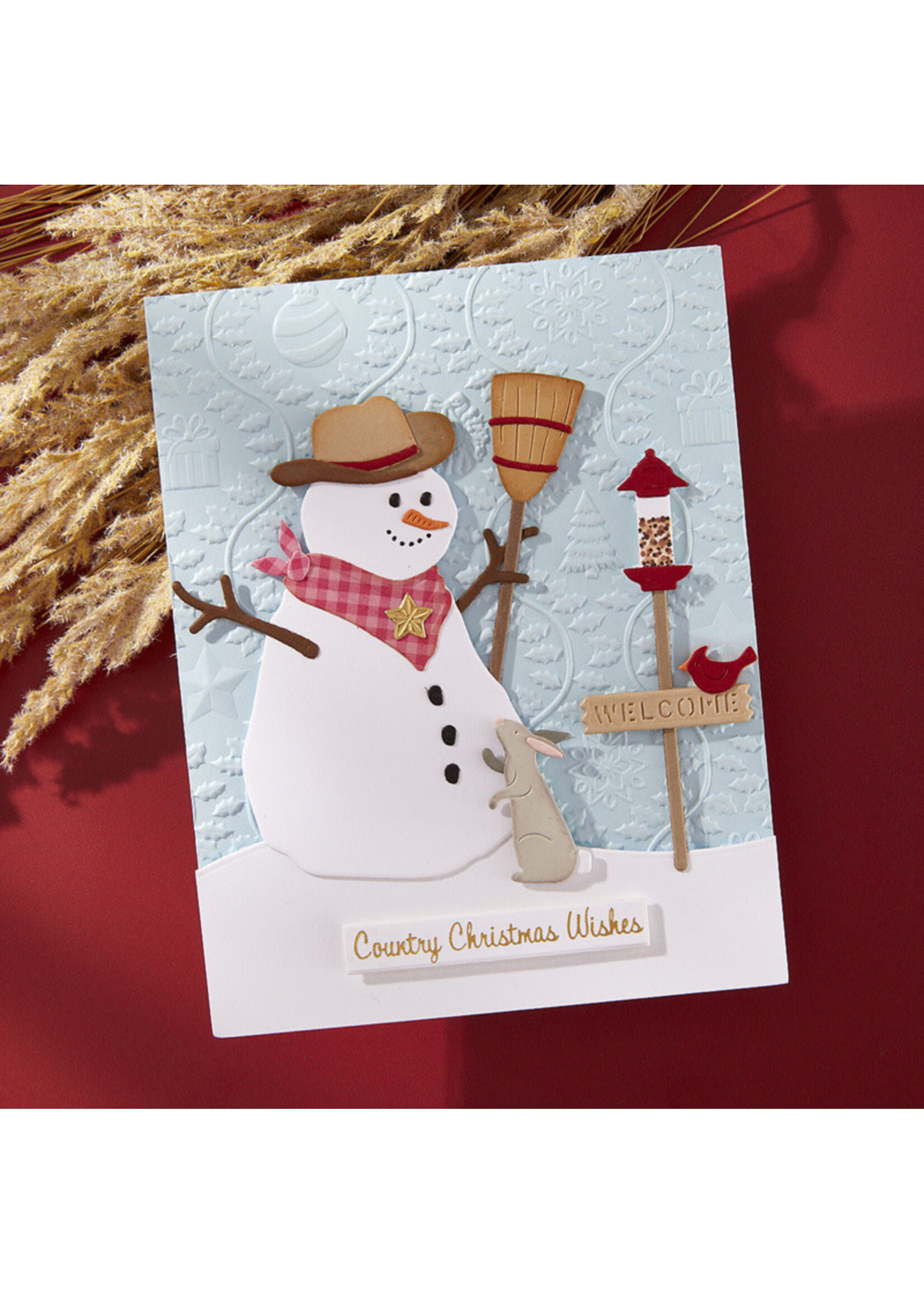 Spellbinders Spellbinders Die, Country Snowman