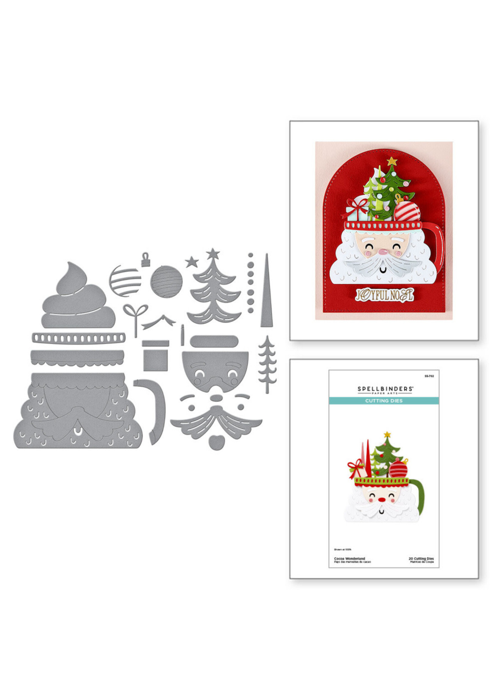 Spellbinders Die, Cocoa Wonderland