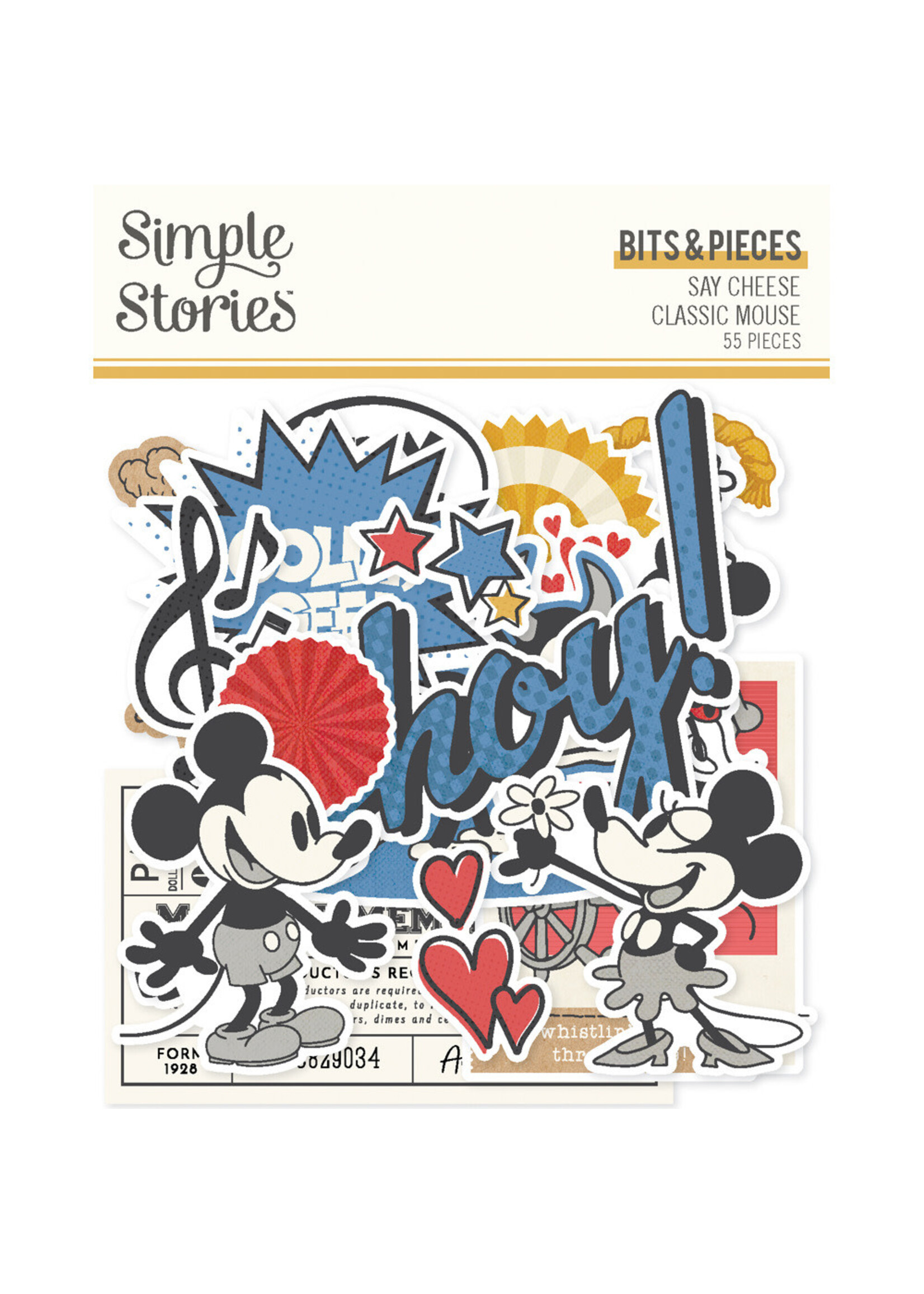 Simple Stories Bits & Pieces, Say Cheese Classic Mouse