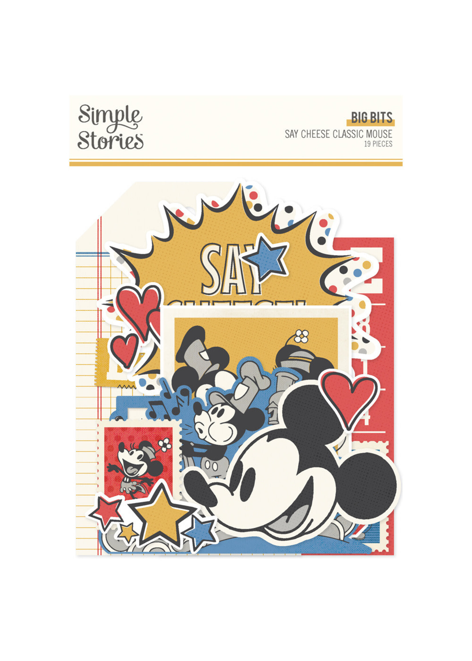 Simple Stories Big Bits, Say Cheese Classic Mouse