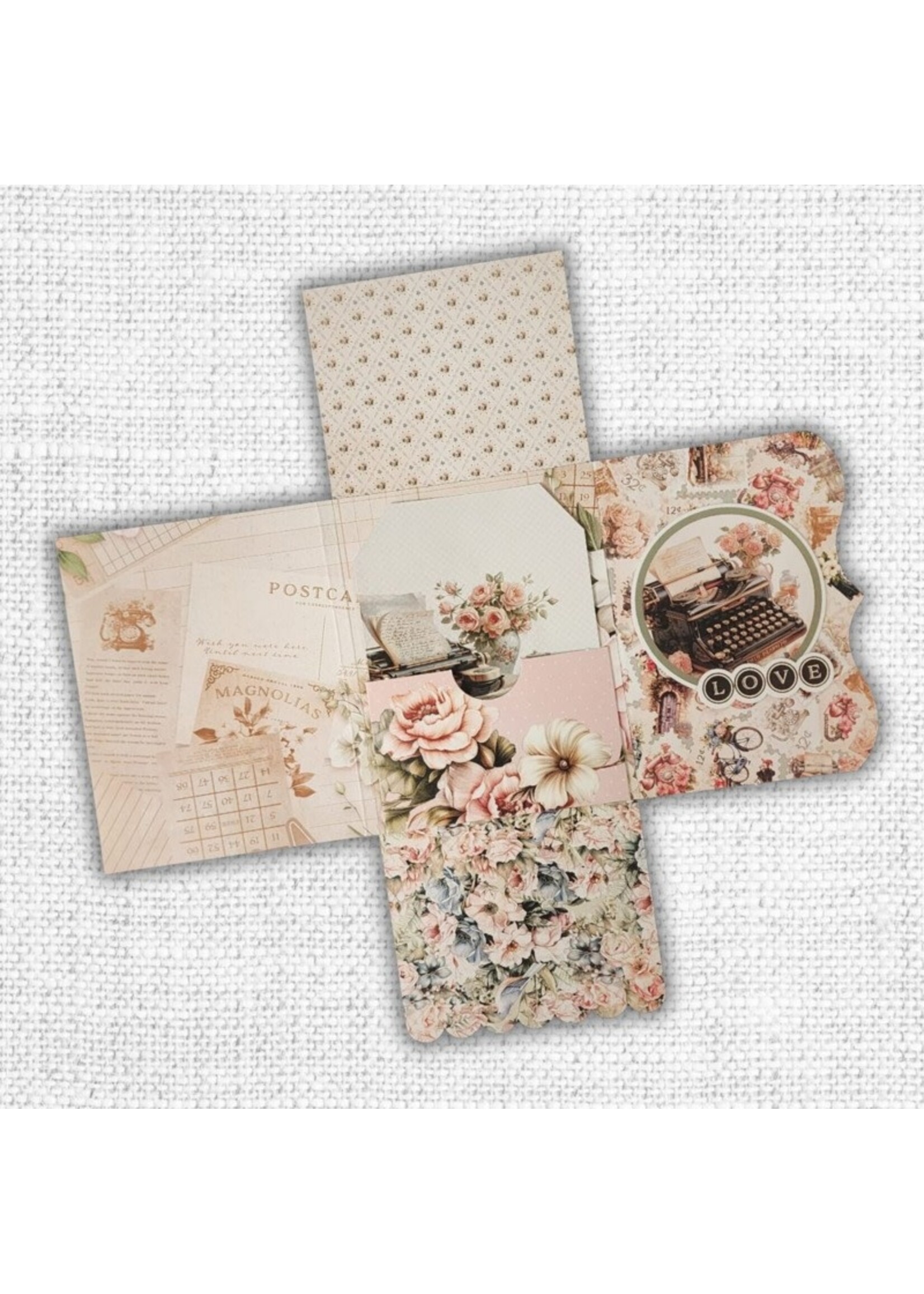 Paper Rose Mini Junk Journal Folio Kit, Afternoon in the Park