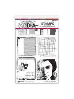 Ranger Dina Wakley MEdia Stamps, Squared Up