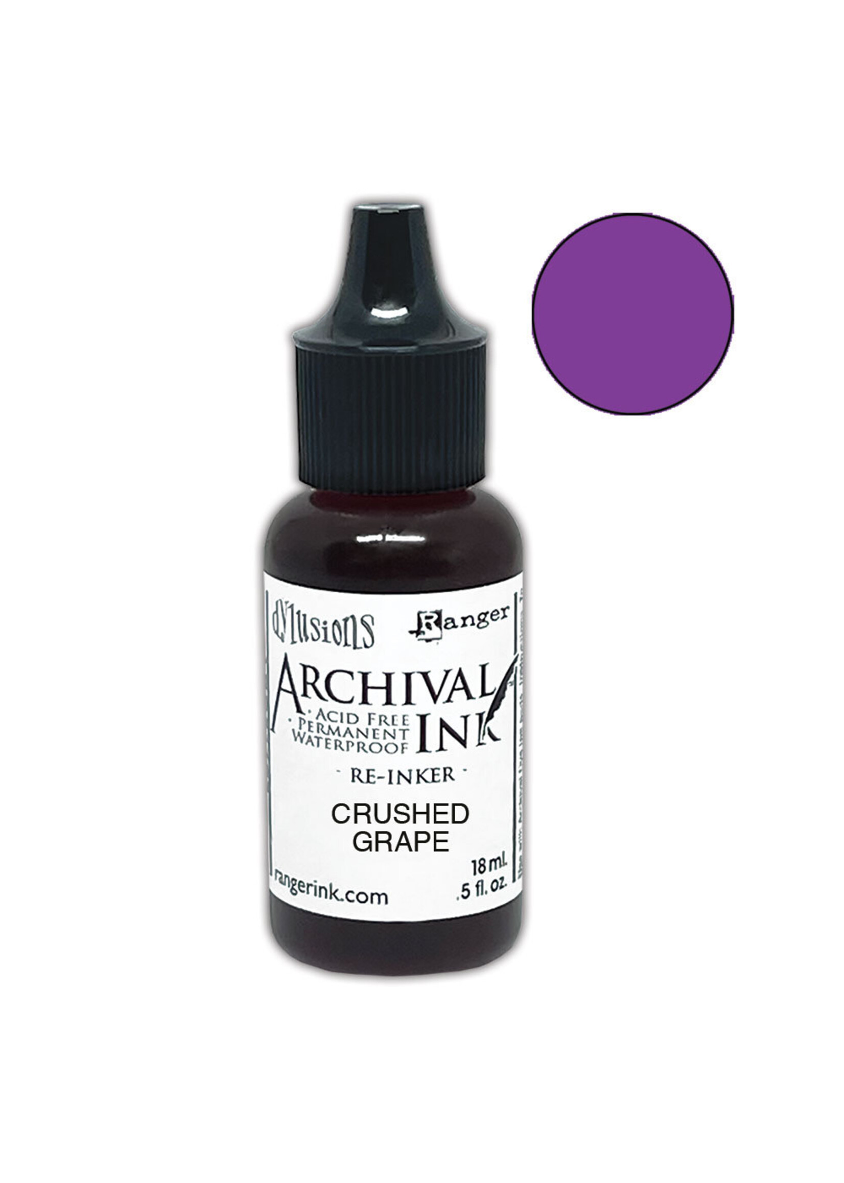 Ranger Dylusions Archival Reinker, Crushed Grape