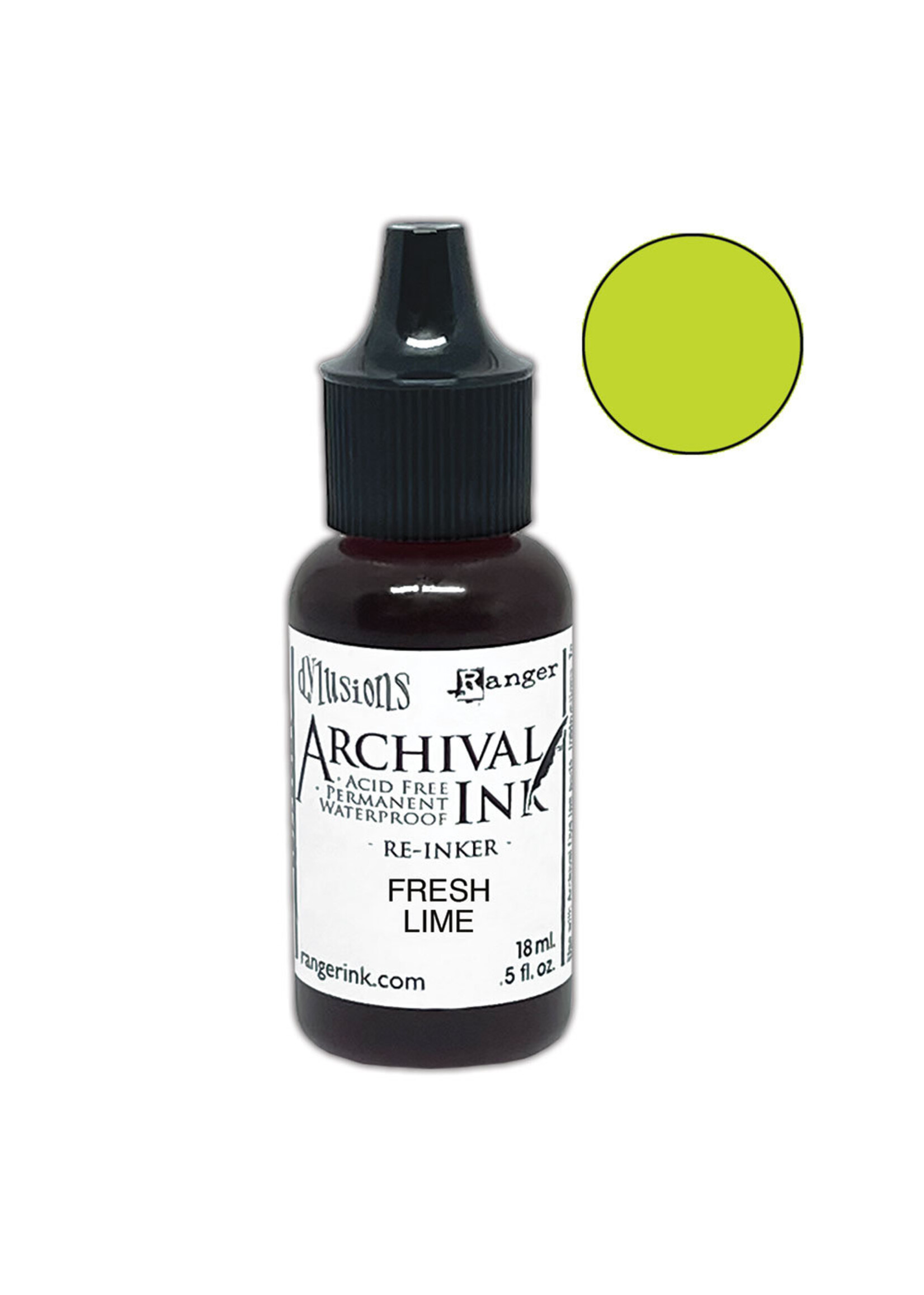 Ranger Dylusions Archival Reinker, Fresh Lime