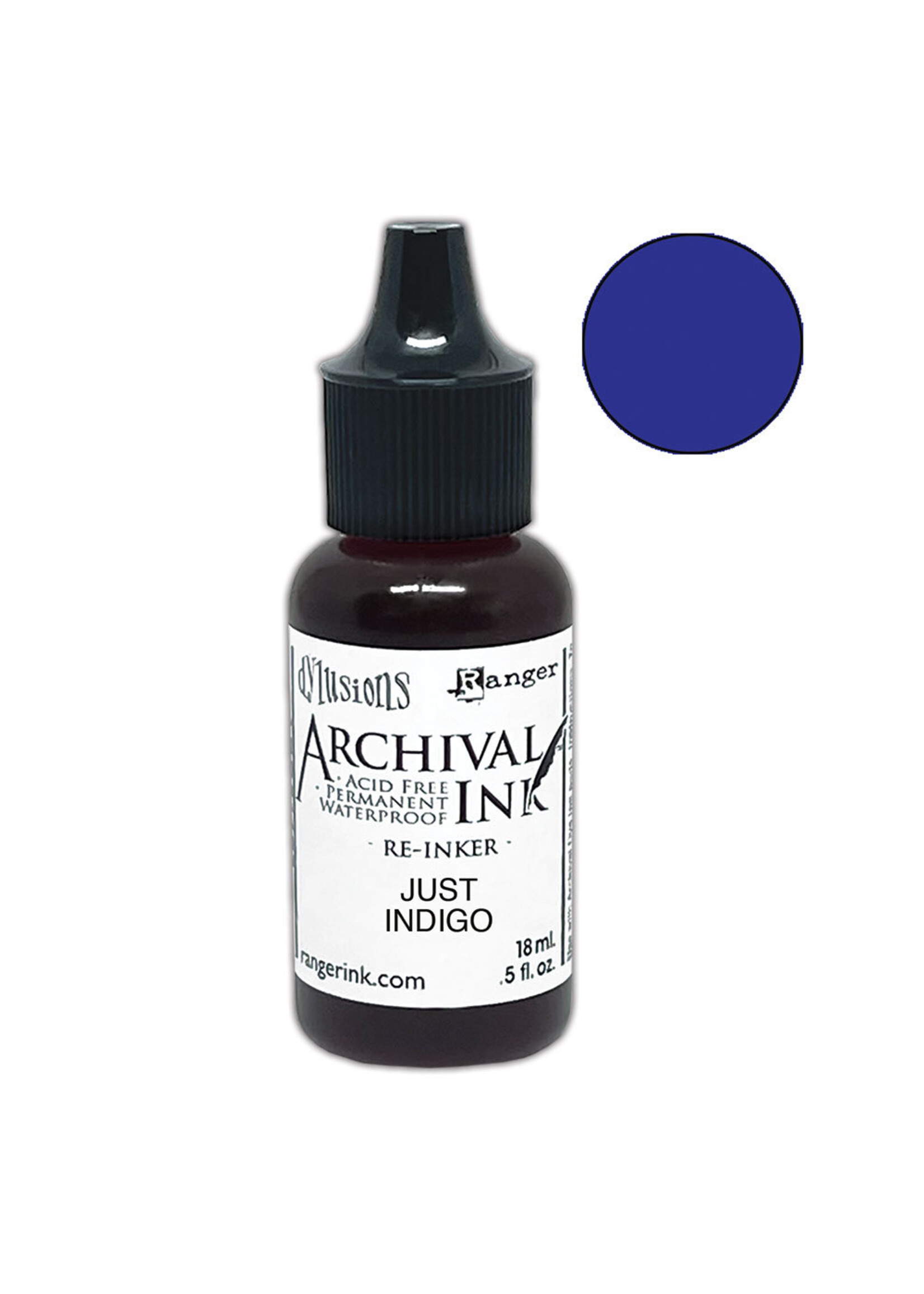 Ranger Dylusions Archival Reinker, Just Indigo