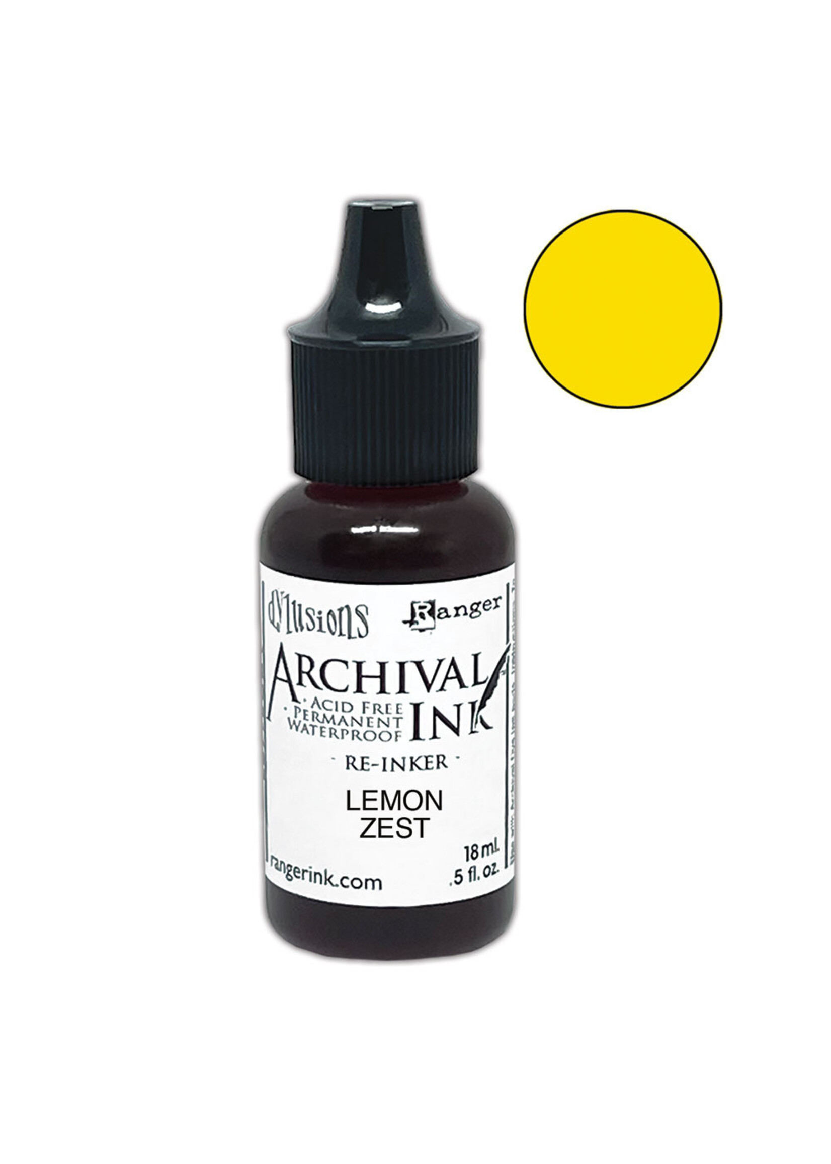 Ranger Dylusions Archival Reinker, Lemon Zest