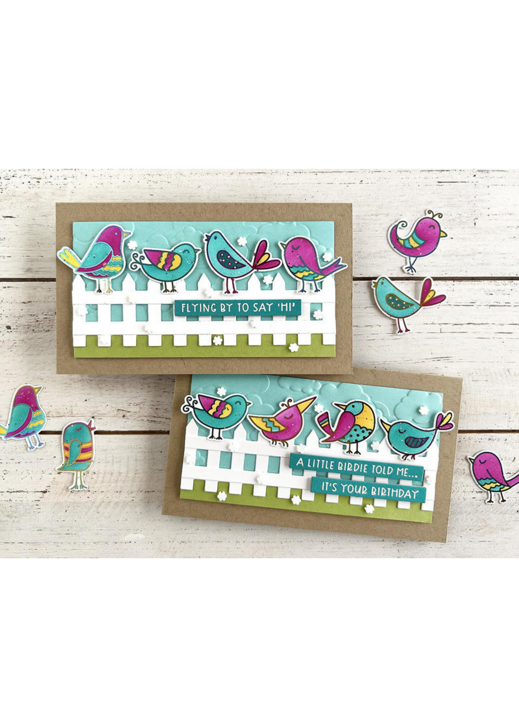 Taylored Expressions Taylored Expressions 3D Embossing Folder, Cloud Nine