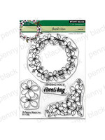 Penny Black Penny Black Stamp/Die Bundle, Floral Vines