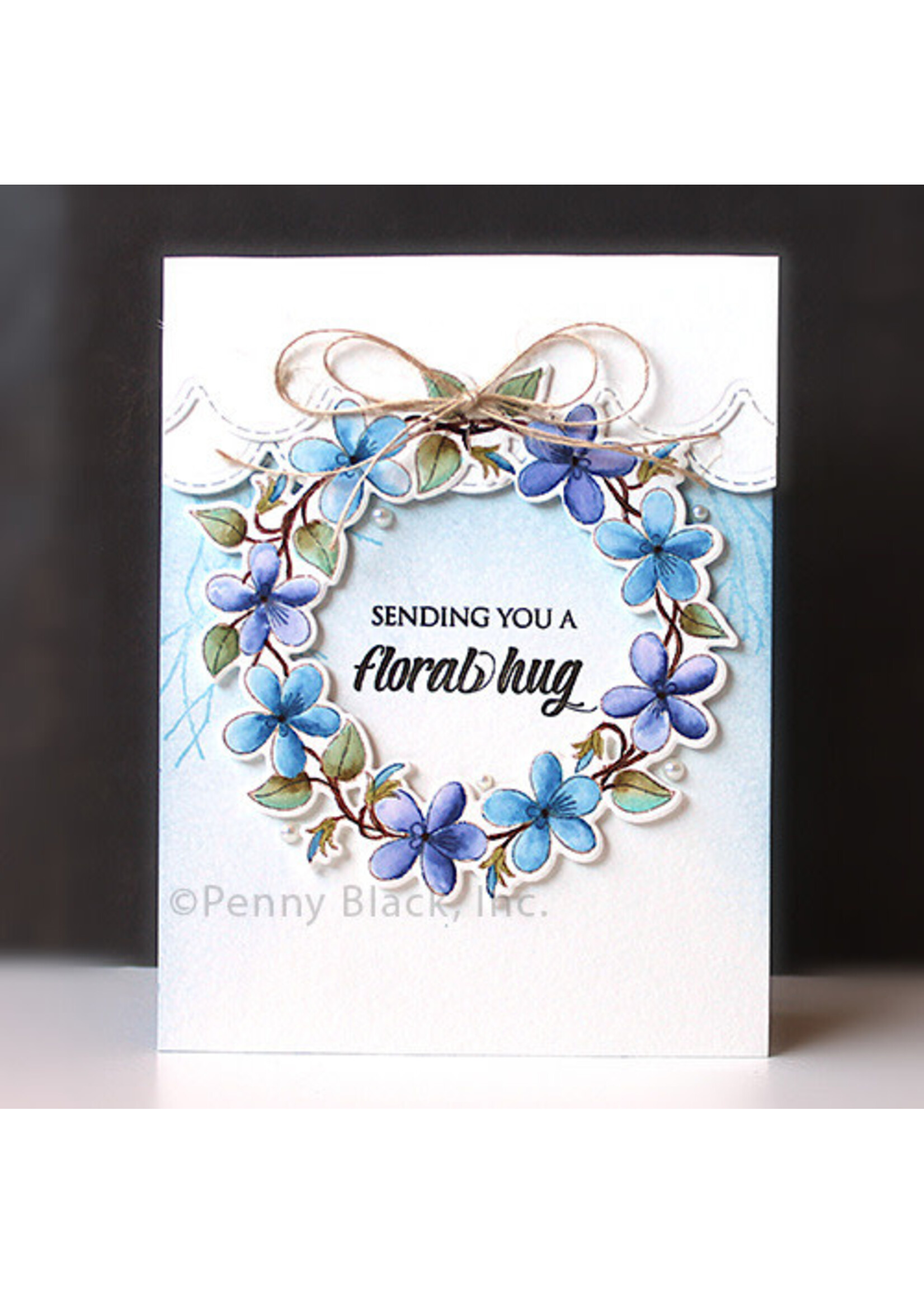 Penny Black Penny Black Stamp/Die Bundle, Floral Vines