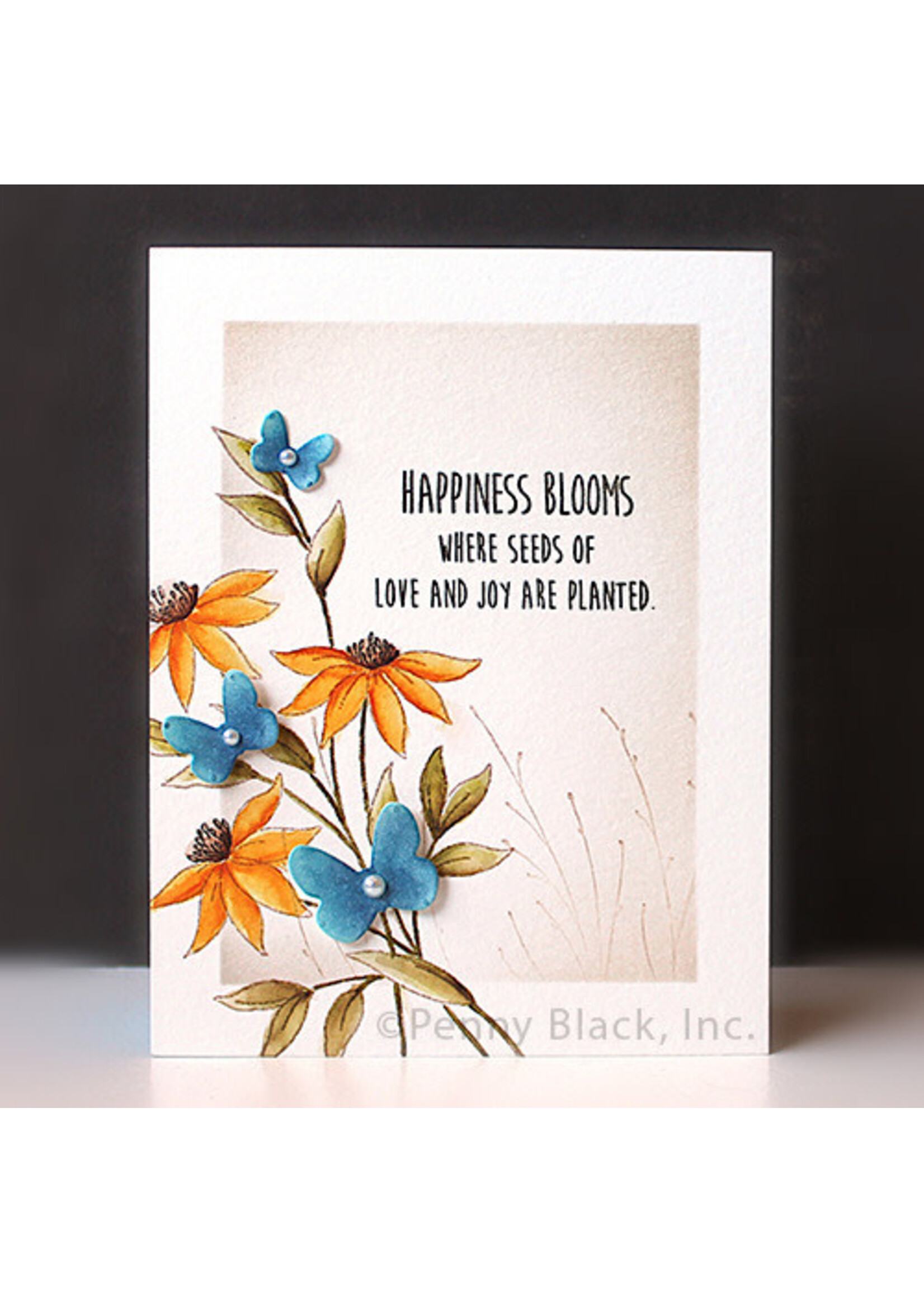 Penny Black Stamp, Sending Blooms