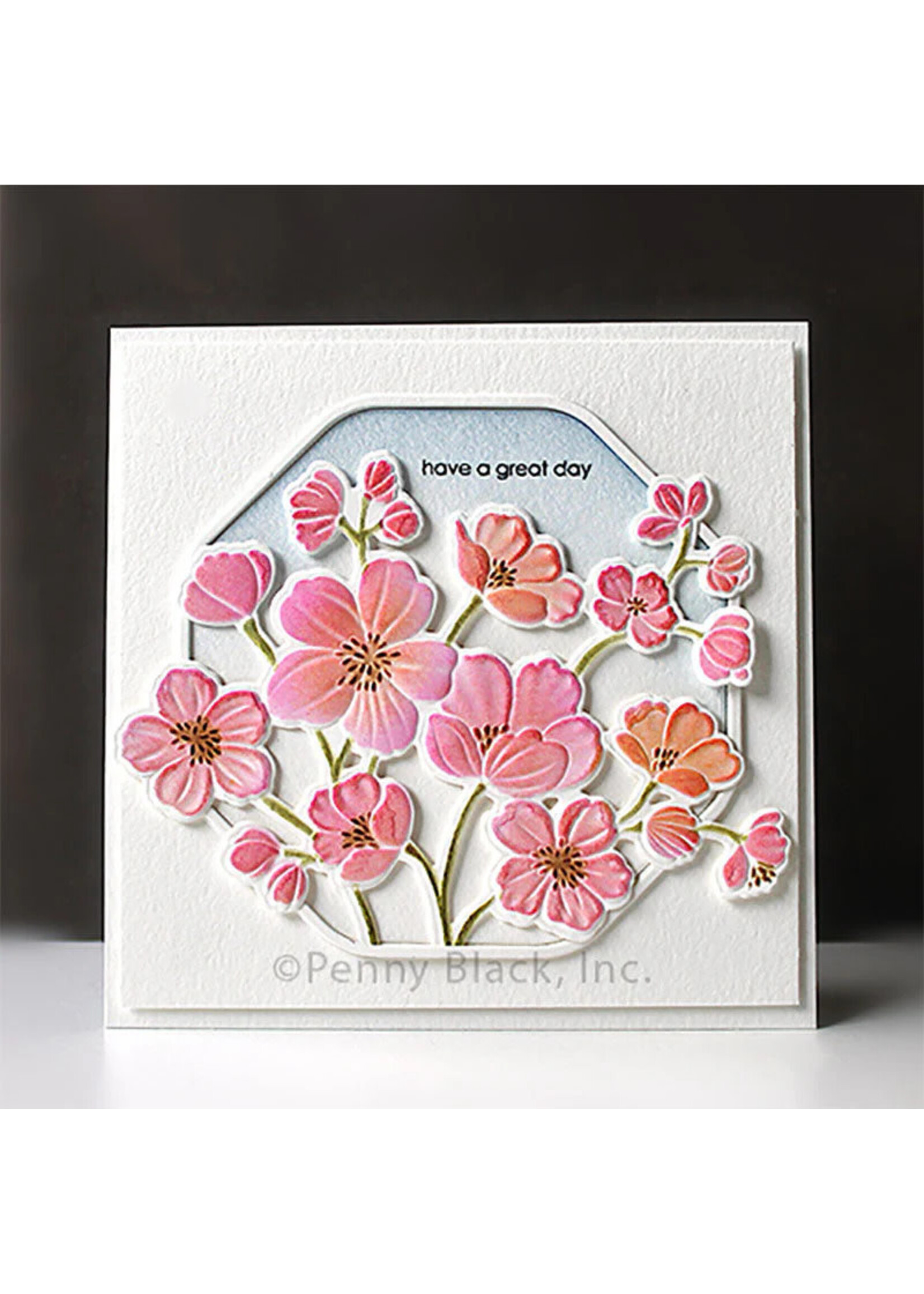 Penny Black Die, Delicate Octagon