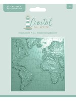 Crafter's Companion Crafter's Companion 3D Embossing Folder, Coastlines