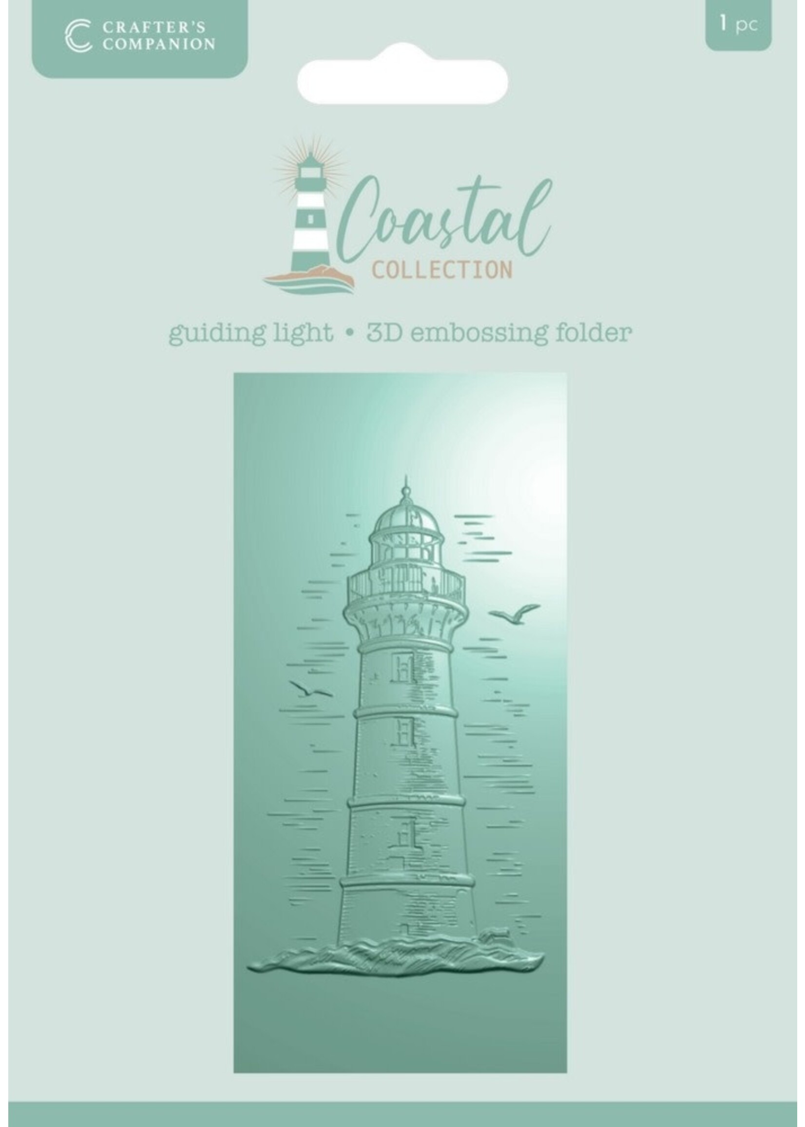 Crafter's Companion 3D Embossing Folder, Guiding Light