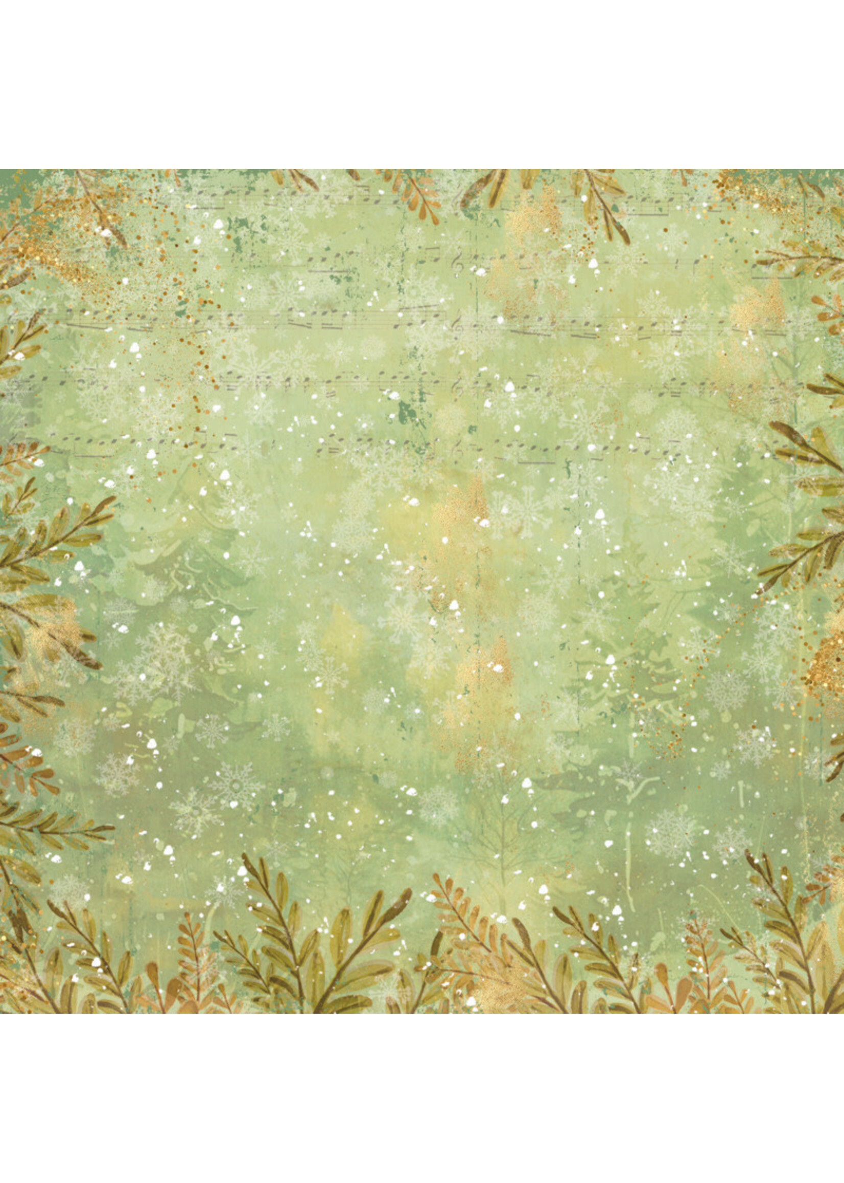 Crafter's Companion 6x6  Paper Pad, Christmas by Candlelight