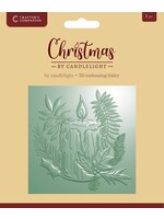 Crafter's Companion 3D Embossing Folder, By Candlelight