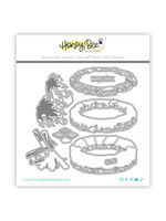 Honey Bee Stamps Die, Lovely Layers - Firepit