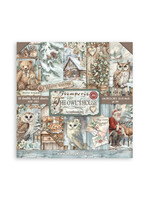 Stamperia Stamperia 8x8 Paper Pack, The Owl's House