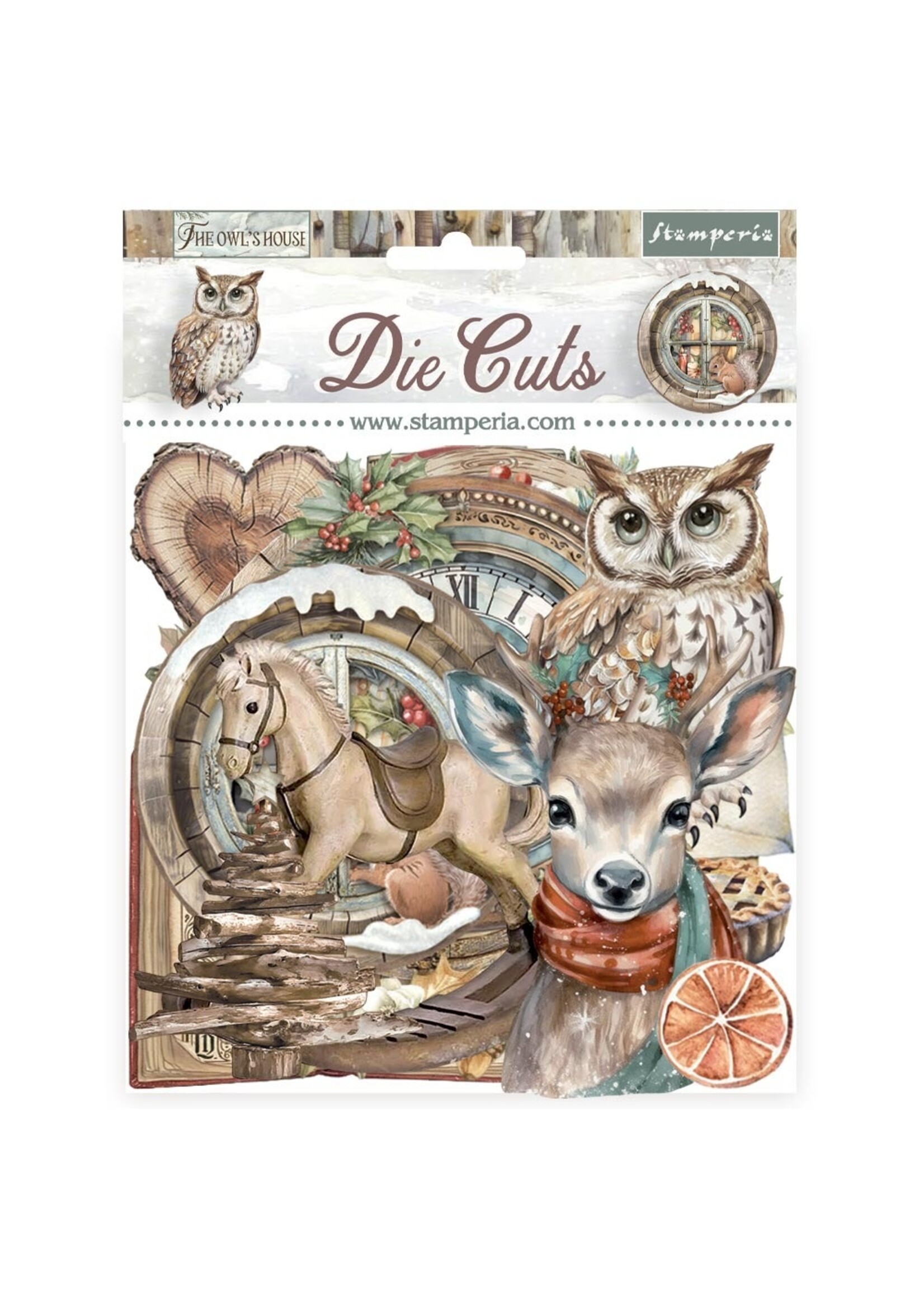 Stamperia Die-Cuts, The Owl's House
