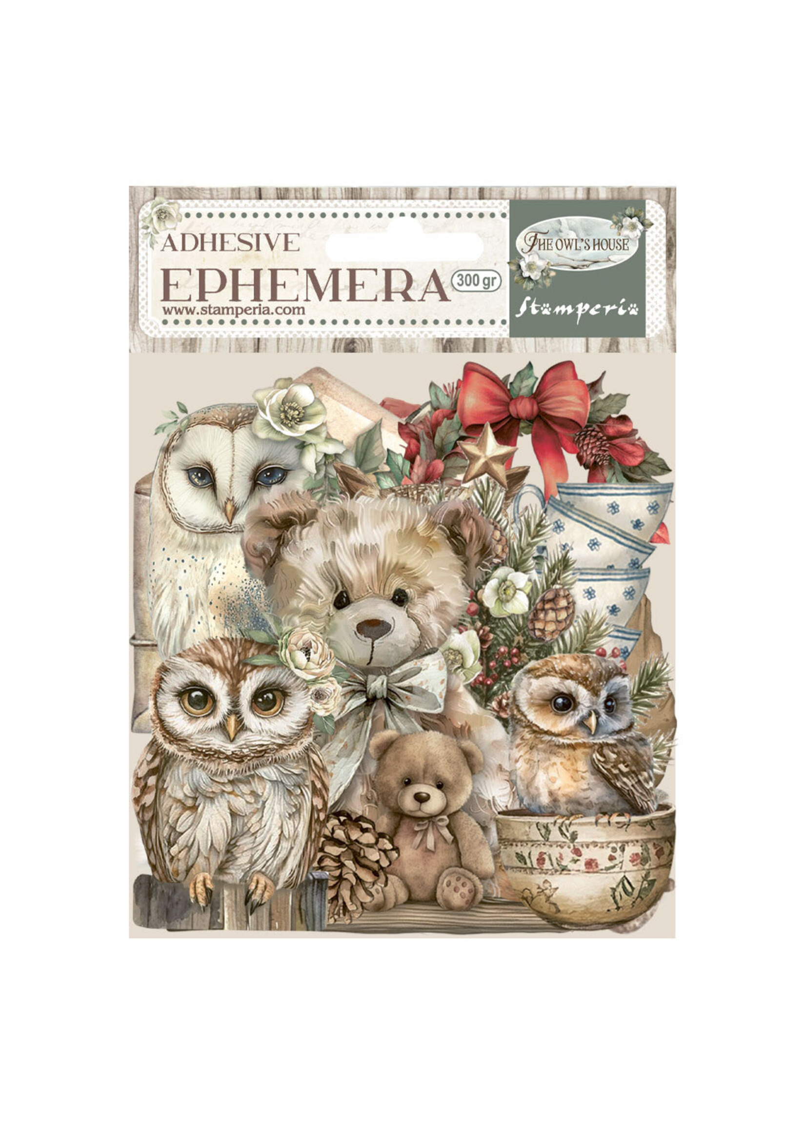 Stamperia Adhesive Ephemera, The Owl's House