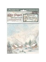 Stamperia Stamperia Rice Paper Backgrounds, The Owl's House