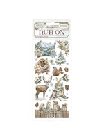 Stamperia Rub On, The Owl's House - Wildlife