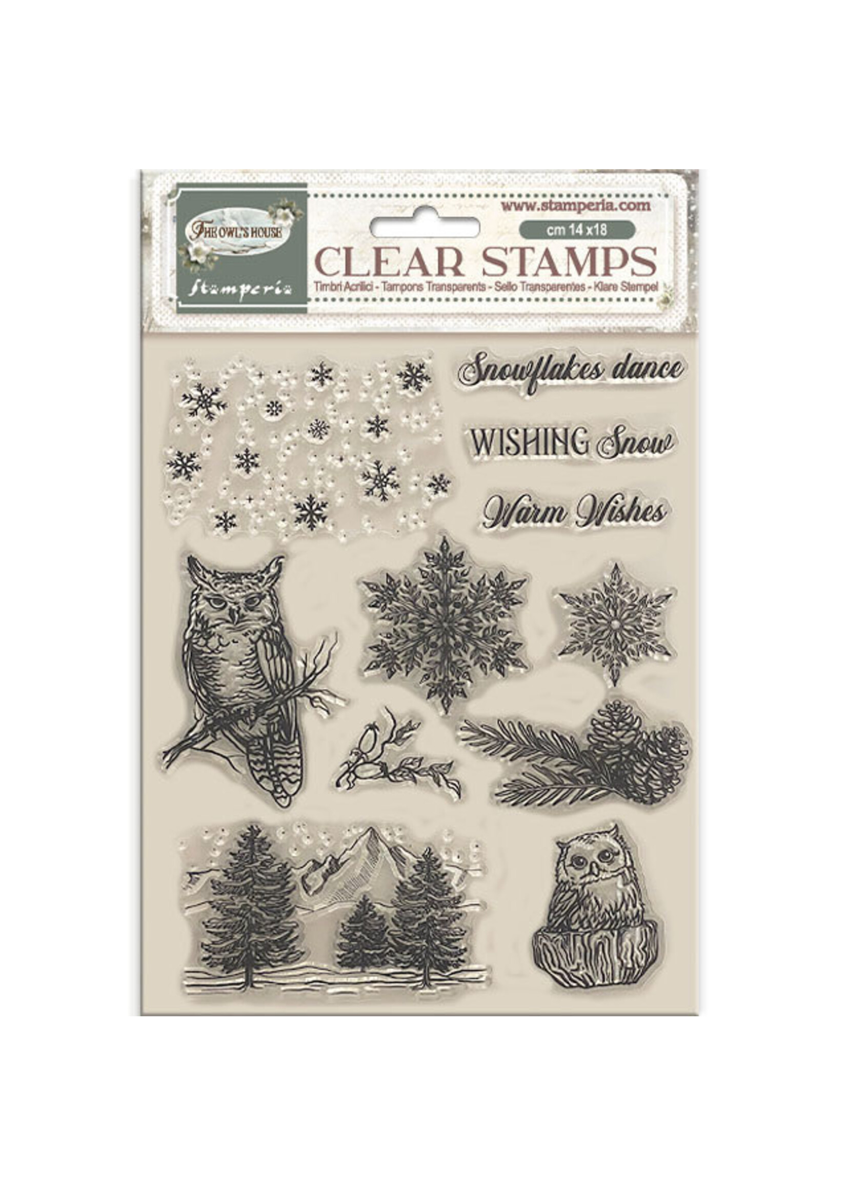 Stamperia Stamp, The Owl's House