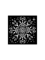 Stamperia Stamperia Media Stencil, The Owl's House - Snowflake