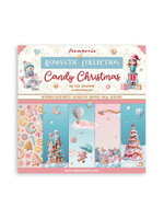 Stamperia Stamperia 8x8 Paper Pad, Candy Christmas