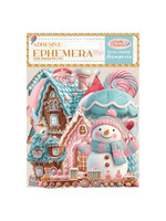 Stamperia Adhesive Ephemera, Candy Christmas
