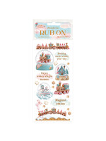 Stamperia Stamperia Rub On, Candy Christmas - Snowglobes