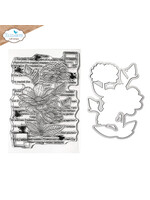 Elizabeth Craft Design Stamp and Die Set, Summer Flower