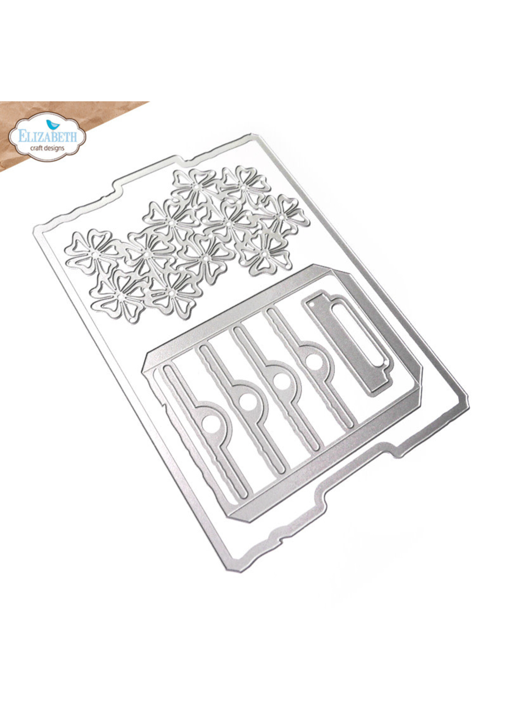 Elizabeth Craft Design Die, Floral Slots File Folder