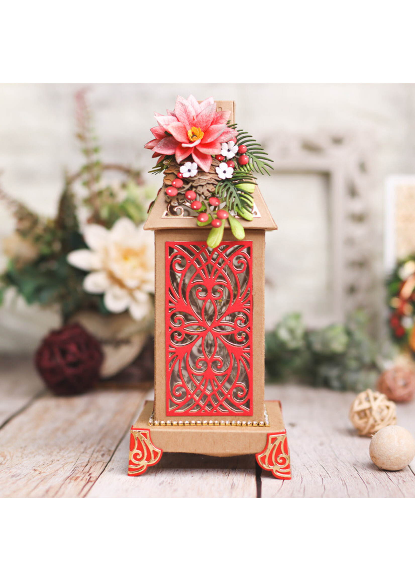 Elizabeth Craft Design Die, Festive Lantern