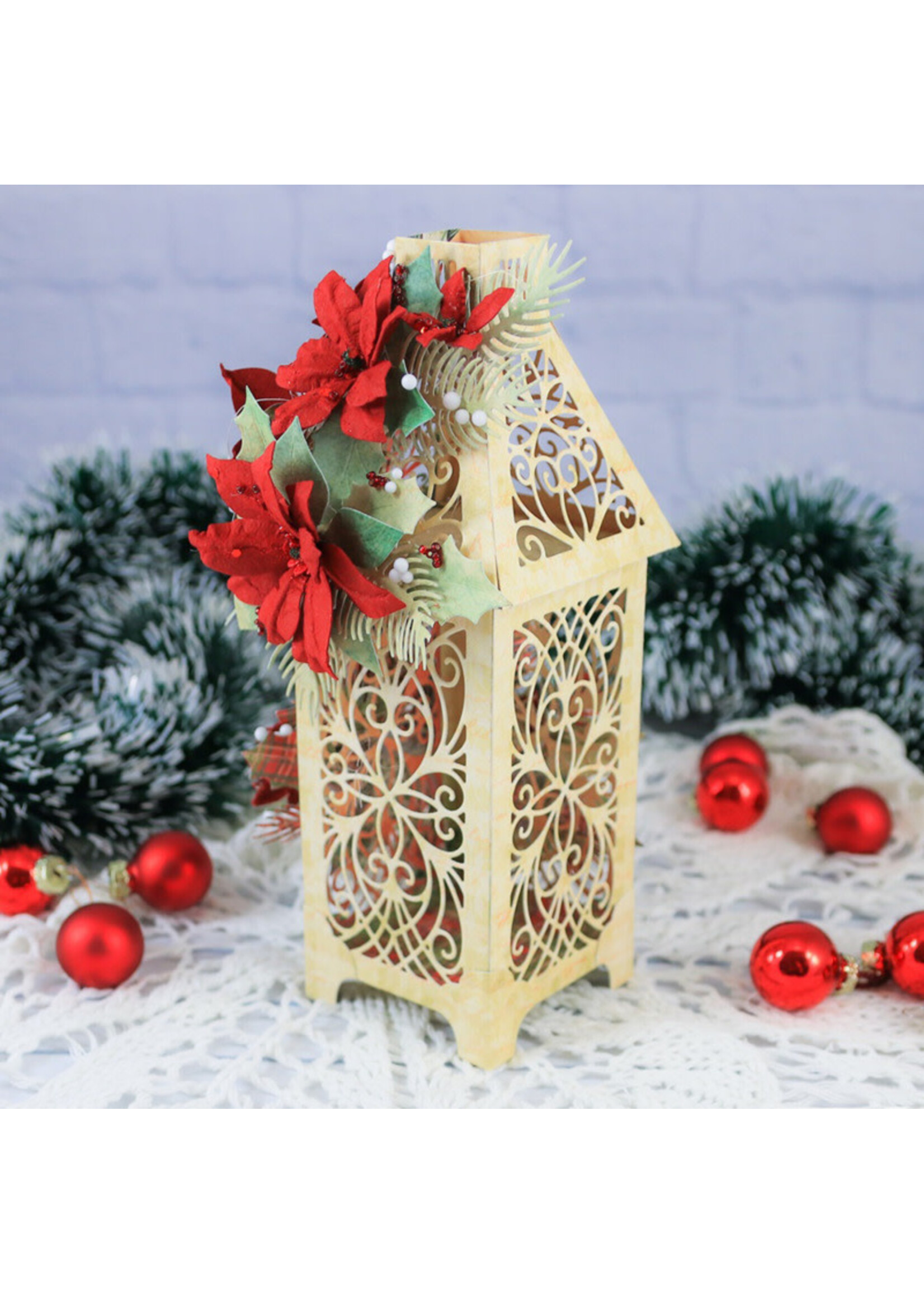 Elizabeth Craft Design ECD Die, Festive Lantern