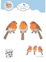 Elizabeth Craft Design ECD Die, Festive Robin