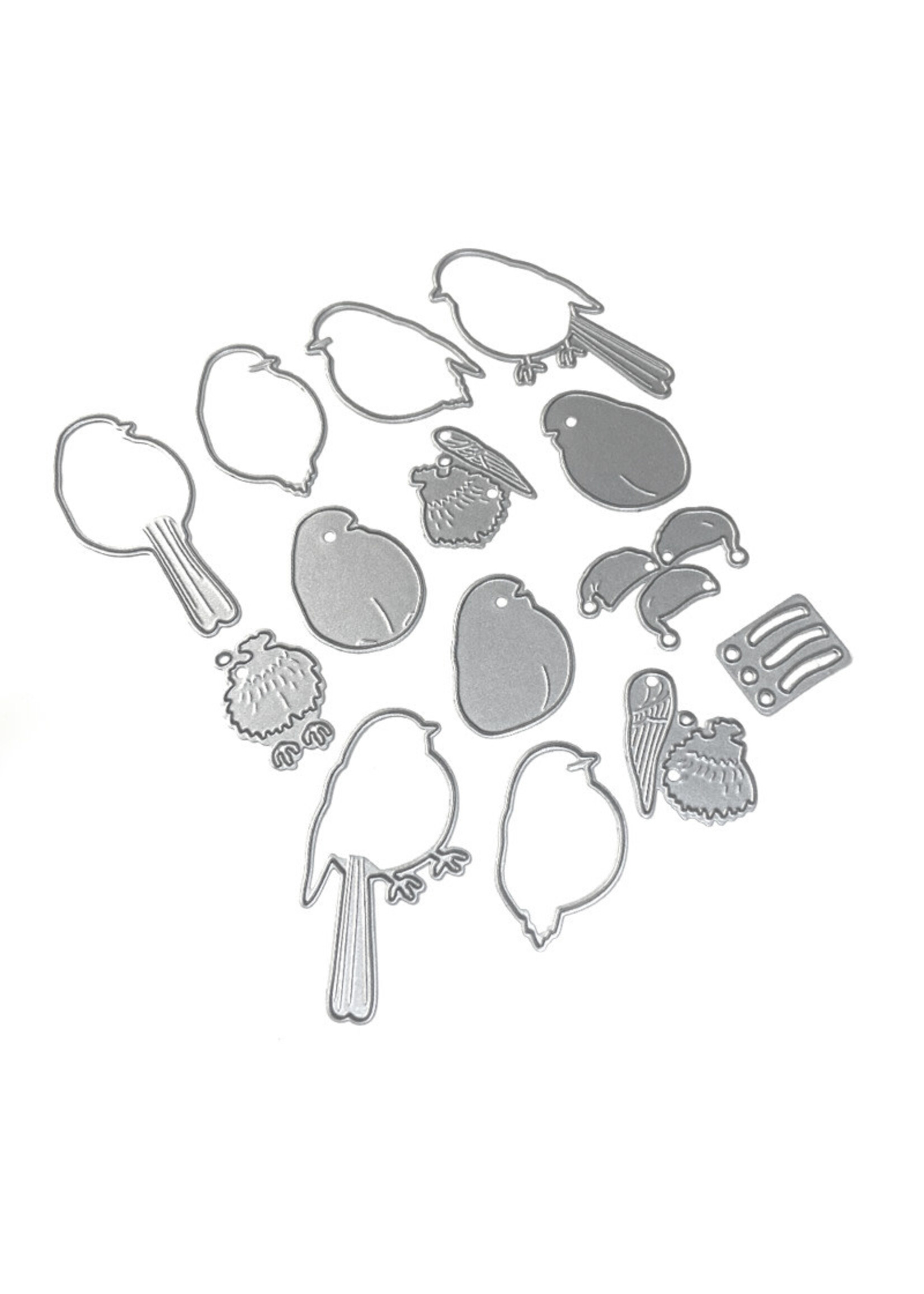 Elizabeth Craft Design Die, Festive Robin