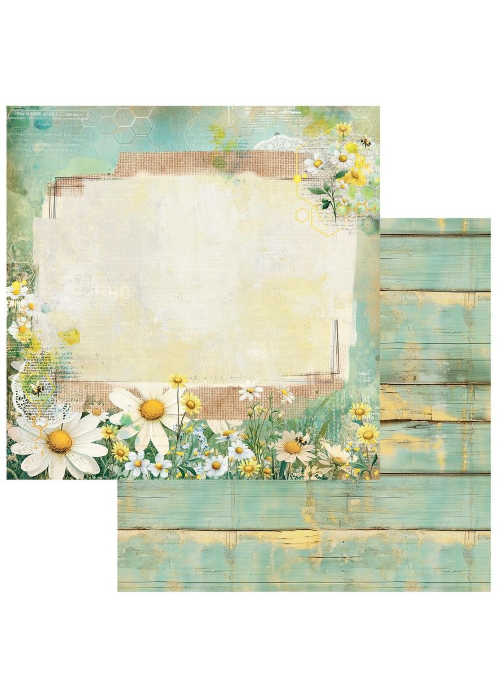 49 & Market 49 & Market 12x12 Botanical Buzz, Fresh