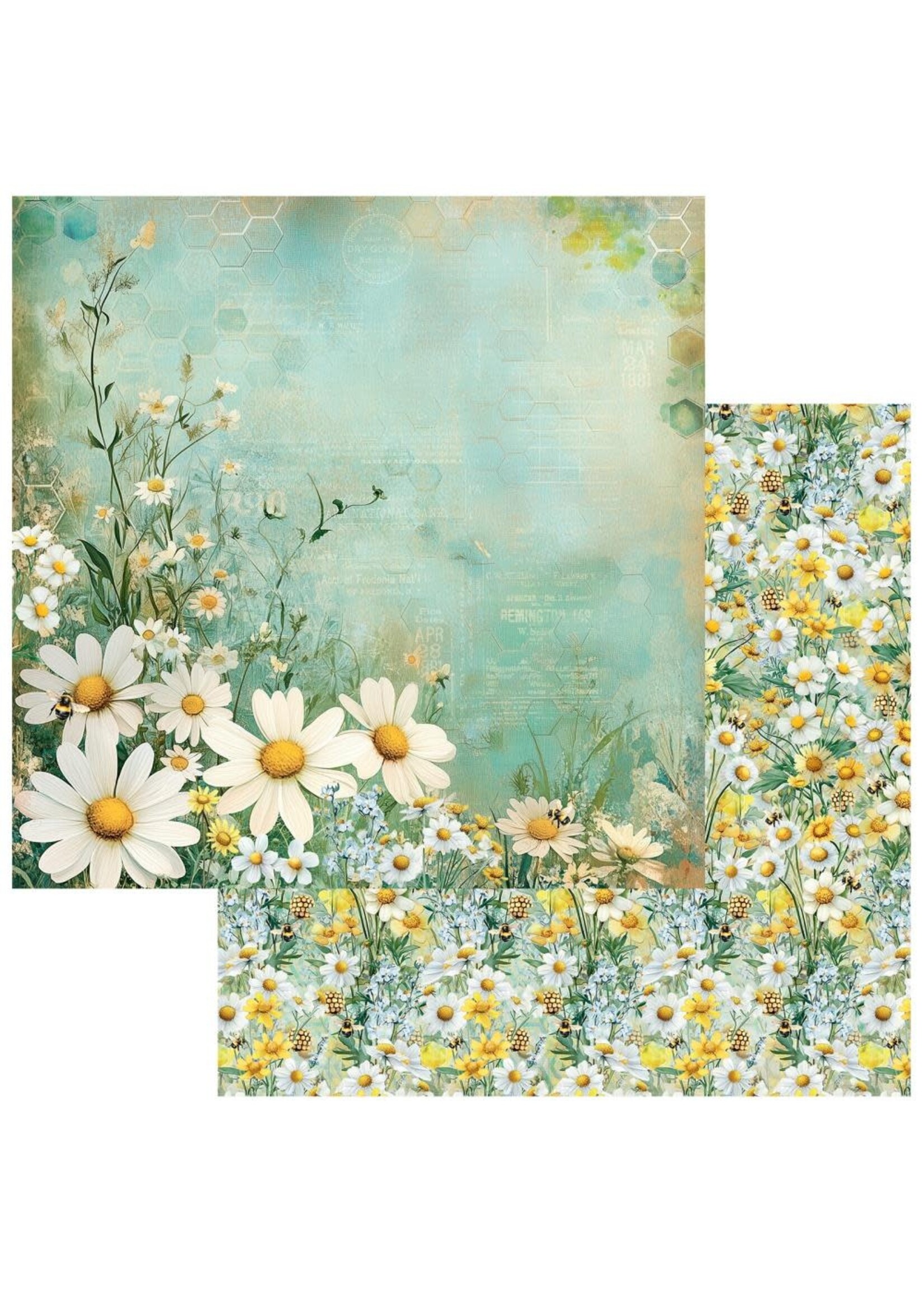 49 & Market 49 & Market 12x12 Botanical Buzz, Fragrant