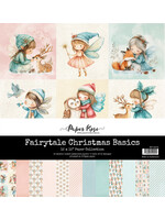 Paper Rose Paper Rose 12x12 Paper Collection, Fairytale Christmas Basics